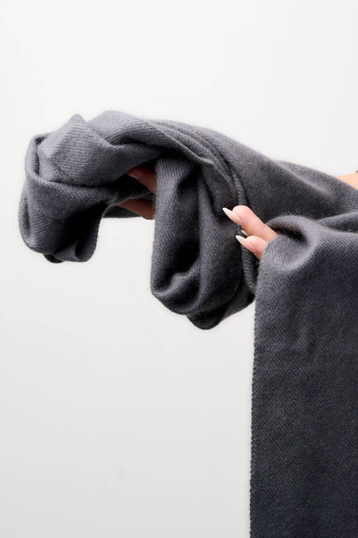 Thumbnail for Men´s Pure cashmere Scarf - Grey